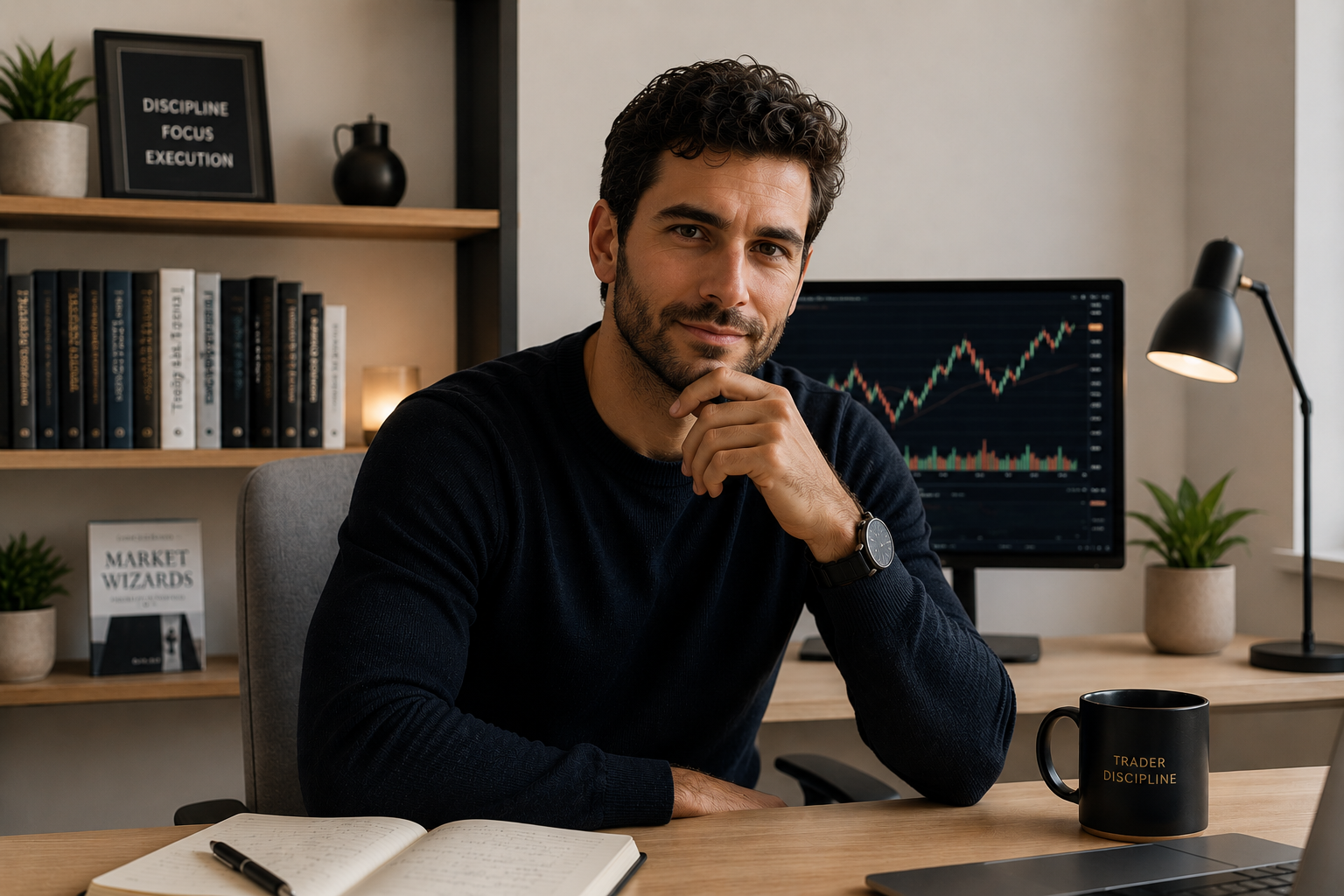 Le créateur du guide — formateur en trading